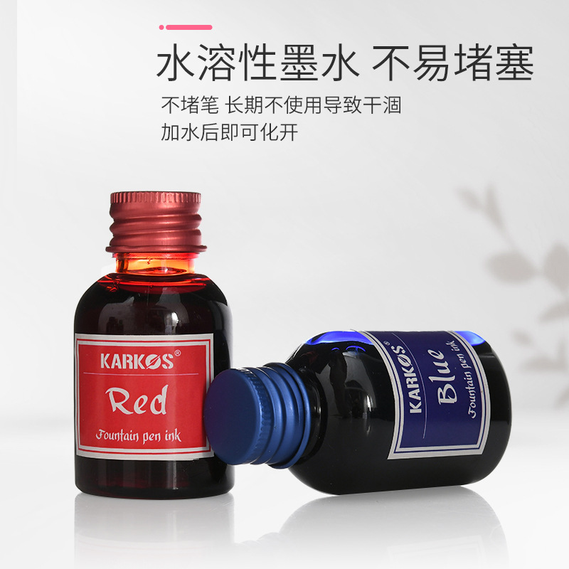 Ink sac ink 3 4 caliber universal ink sac mini plastic bottled ink 30ml student changing bag pen ink