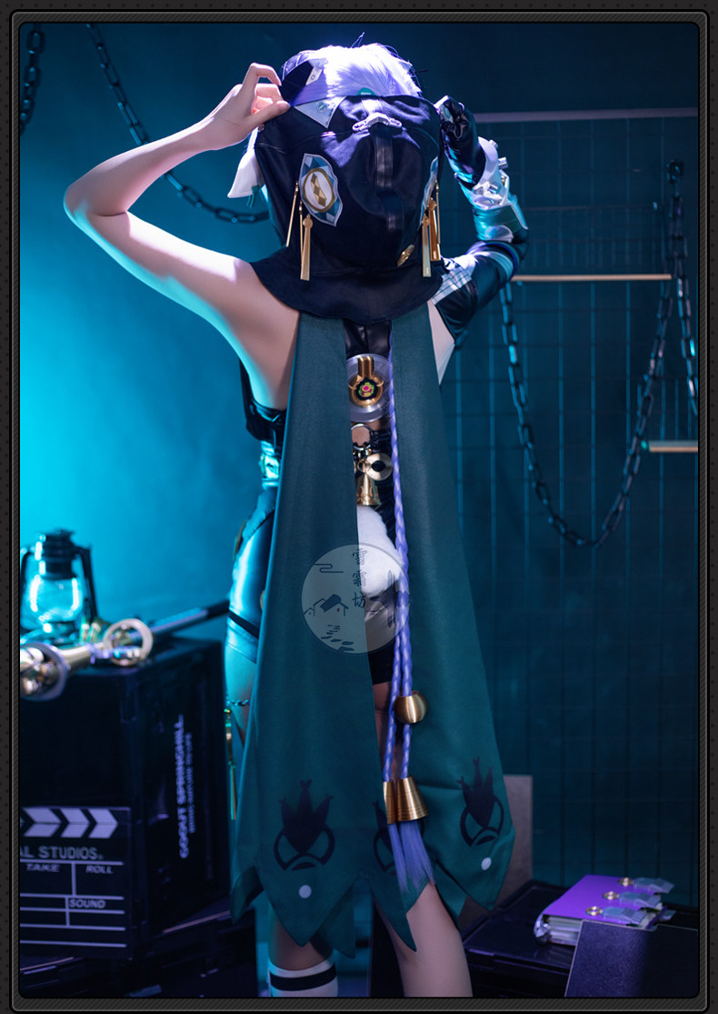 Zenless Zone Zero Lucia Cosplay Costume Game Anime Full Set Outfit