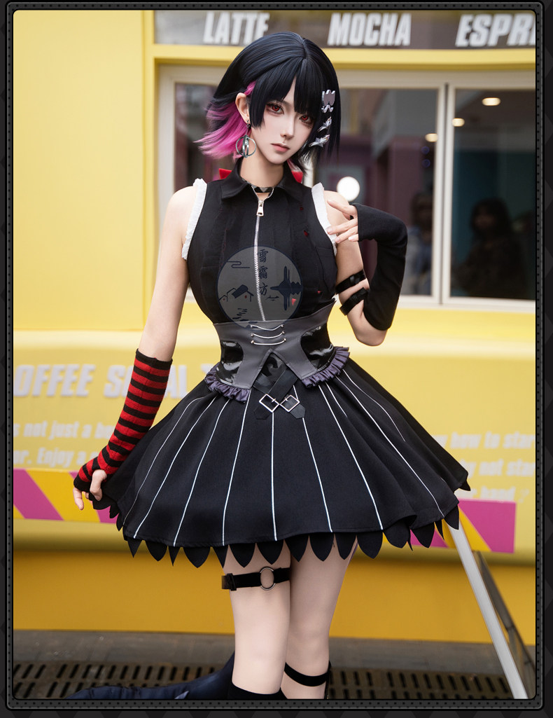 Zenless Zone Zero FES Ellen Joe Cosplay Costume, Anime Outfit Cute Set