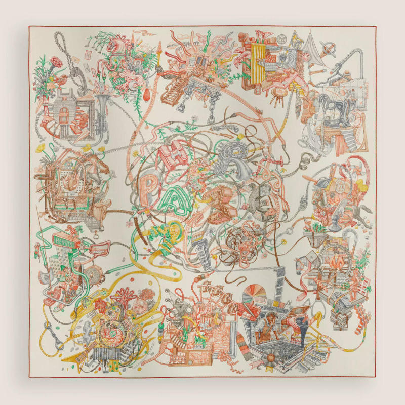 【140 Silk Wool - Emma World】 30% Silk 70% Wool Large Size Skin-Friendly Scarf Fashion Shawl