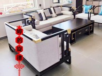 New Chinese hotel sofa Tea House chair Zen large and small apartment living room sofa light luxury villa high-end whole house furniture