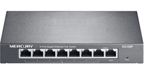 Mercury SG108P 8-port full Gigabit 7-port PoE switch power supply 65W