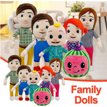 cocomelon watermelon JJ little boy plush doll toy animation Doll Gift family father