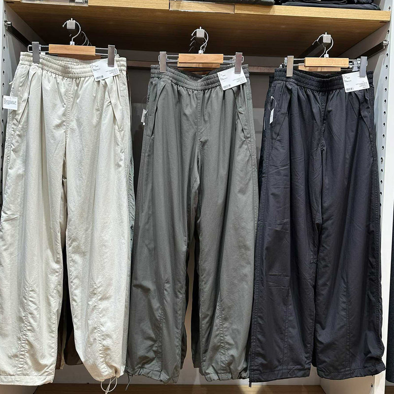 [Factory Store] Men's and Women's Warm Fleece-Lined Casual Pants, New Autumn and Winter 2026 Model 479402