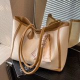 Модная вместительная и большая сумка через плечо, сумка на одно плечо, шоппер, городской стиль, премиум класс