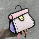 Мультяшный небольшой дизайнерский шоппер, сумка через плечо