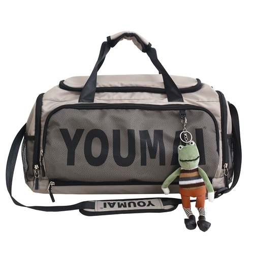 Вместительная и большая сумка для путешествий, багажная сумка через плечо, спортивная спортивная сумка с разделителями для плавания