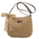 Соломенная летняя пляжная сумка через плечо, французский стиль, популярно в интернете