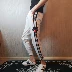 Thời trang mới quần skinny nam phiên bản Hàn Quốc của chàng trai tinh thần xã hội mỏng chín quần lưới đỏ với quần nam Crop Jeans