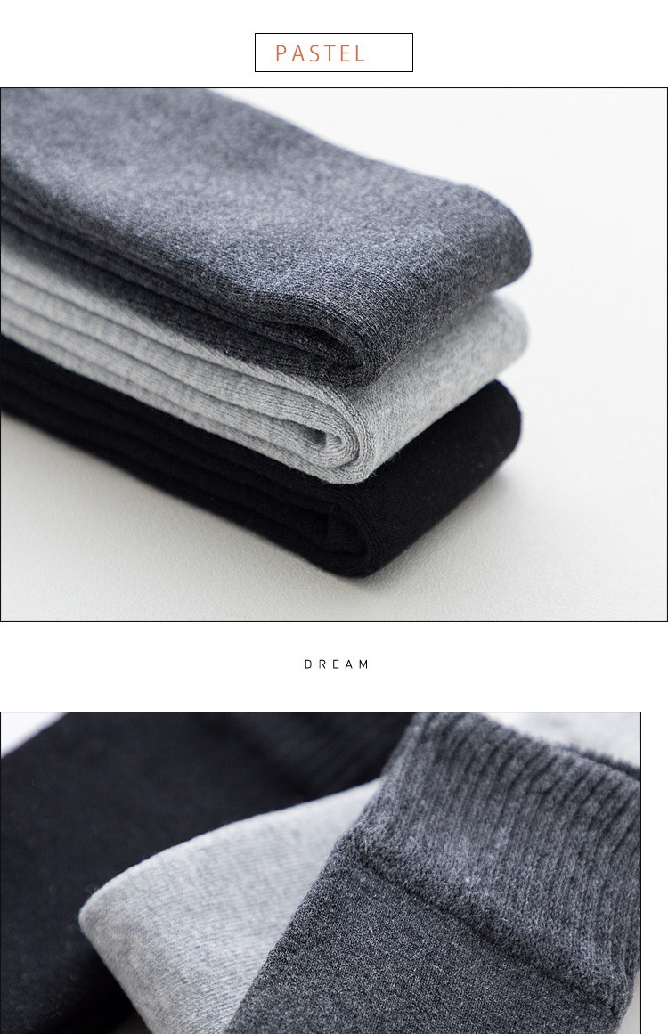 Vớ nữ dày tất ấm, vòng đệm cotton mùa đông trên đầu gối tất chân cũ lạnh cộng với vớ nhung quần tất lót lông