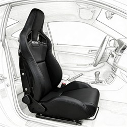 Recaro Sportster Cs Ergonomic Sports Car Seat Modified Racing Seat Leather Black
