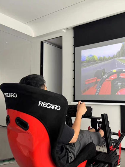 Conspit Gt Lite F1 Simulator Racing Seat Modified Recaro Bucket Seat Vr Game E-Sports Seat