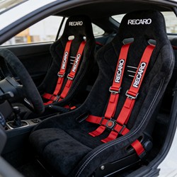 Jdm Modified Car Seat Recaro Rsg Red Full Bucket Seat Sports Ergonomic Lightweight Racing Seat