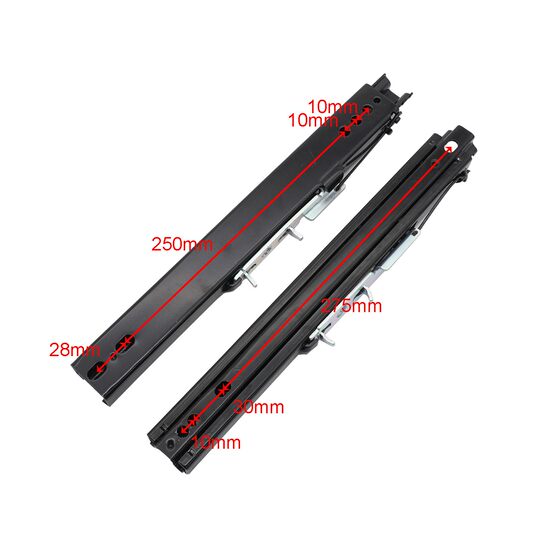 Suitable for 99% of Car Seats, Universal Slide Rails for Recaro/Bride Modified Racing Seats, Reinforced Bilateral Slides