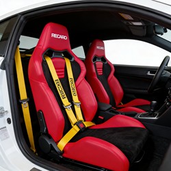 Recarosrs Leather and Suede Sports Racing Seat Sr7 Upgraded Version Comfortable Modified Car Seat Simulator