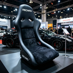 Recaro Pole Bucket Seat, One-Piece Molded, Strong Support, No Shaking When Turning, Car Seat, Racing Seat, Simulator Seat