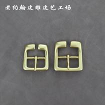 Belt Buckle Head male pure copper opening belt buckle 30mm and 35mm environmentally friendly brass Japanese belt buckle Japanese buckle