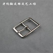Pure copper belt buckle mens pin buckle handbag hardware accessories classic Japanese word buckle 25 32 38 45mm Belt Buckle Head