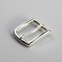 Leather carving leather art environmental protection pure yellow copper silver-plated belt buckle pure copper needle buckle J C 9010103B30