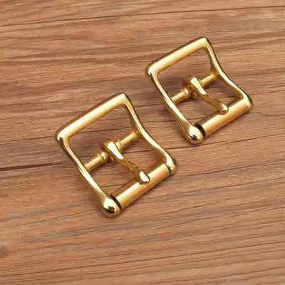 1 inch American order Wheel tsai Japanese word buckle Pin buckle Handbag belt buckle Brass color 25mm 906201