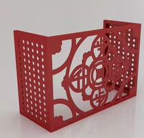 Aluminum alloy air conditioner cover aluminum plate professional processing custom aluminum plate carved punching white antique outer machine cover aluminum veneer