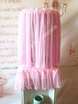 Princess Wind Lace Cloth Art Pink Yarn Water Dispenser Curtain Water Dispenser Water Tank Cover Towels Dust Cover