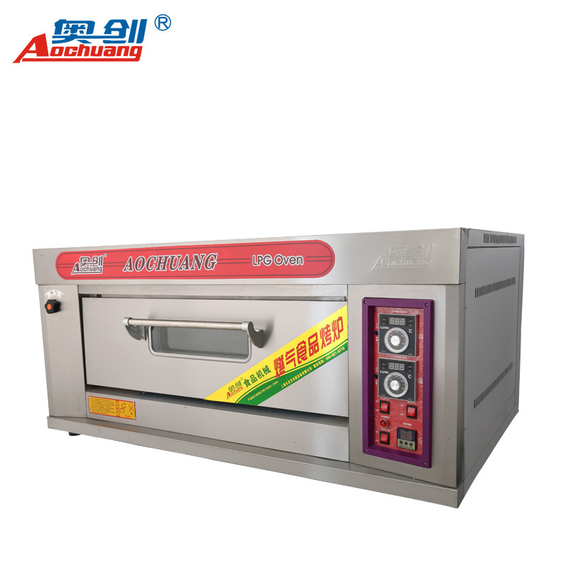 One layer two tray gas oven bread birthday cake oven hand torn golden bread gas oven