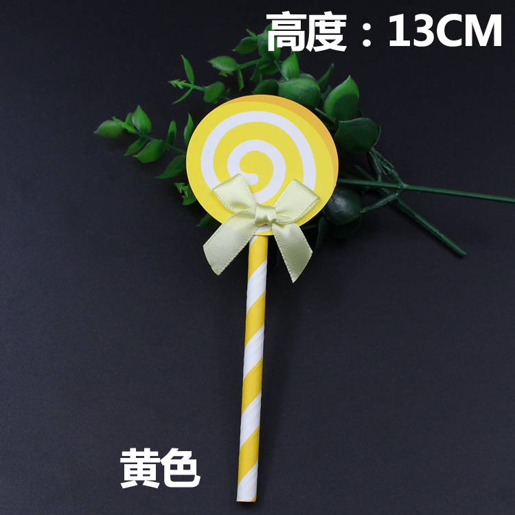 Bối rối búp bê bánh sinh nhật con búp bê trang trí bánh naked bé phụ kiện lollipop thẻ chèn thẻ cờ 1 gói 6 búp bê 60cm