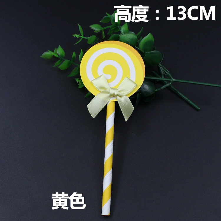 Bối rối búp bê bánh sinh nhật con búp bê trang trí bánh naked bé phụ kiện lollipop thẻ chèn thẻ cờ 1 gói 6