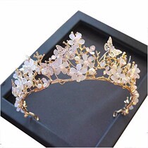 Korean version of childrens crown tiara princess little girl crown birthday child girl hair accessories human performance baby headband