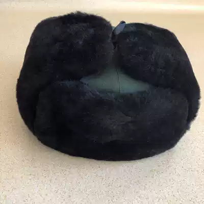 Cold area leather hat cut velvet hat cotton hat sheepskin hat