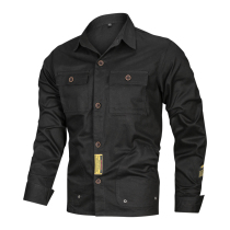 Mens foreign trade tooling shirt World War II German military fans long sleeve military shirt military jacket retro military uniform tide