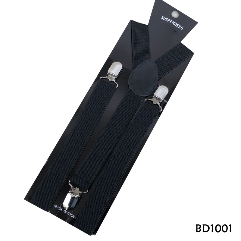 Men's groomsmen trousers back strap student pants elastic strap clip men's and women adult suspender non-slip suspension pants buckle