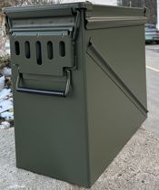 M777 American iron box steel shell metal box double lift large combat equipment box tool storage box explosion-proof box