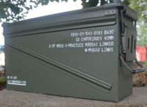 NATO iron box tool storage box steel shell metal box 40mm equipment box transfer special large material box