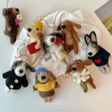 Милая сумка, подвеска, шерстяной войлок, плюшевый брелок, кукла подходит для мужчин и женщин, милые животные