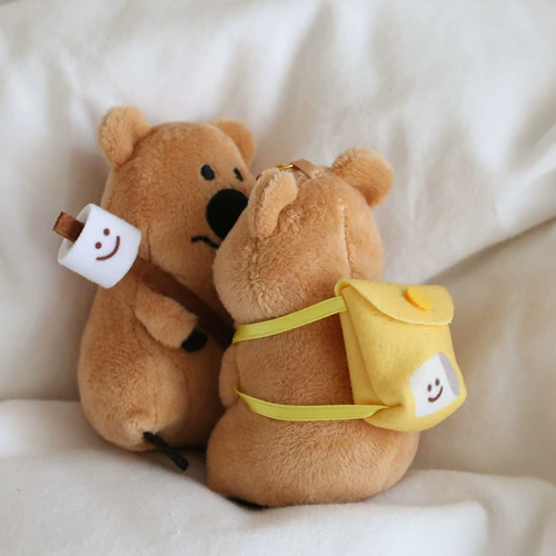 Кенгуру, забавная милая плюшевая кукла, маленький брендовый брелок для влюбленных, подарок на день рождения