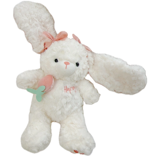 Скандинавский милый плюшевый успокаивающий кролик, тряпичная кукла, кукла-кролик, подарок на день рождения