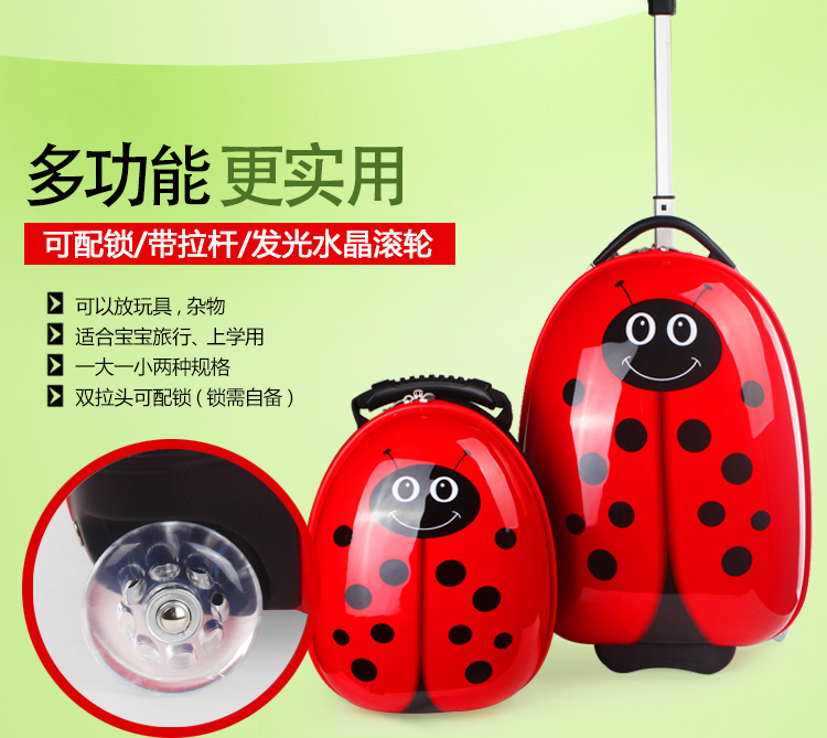 Hoa Kỳ Travel Buddies trẻ em của trường hợp xe đẩy nam giới và phụ nữ bé vali trẻ em ba lô 1-3 tuổi balo đi học