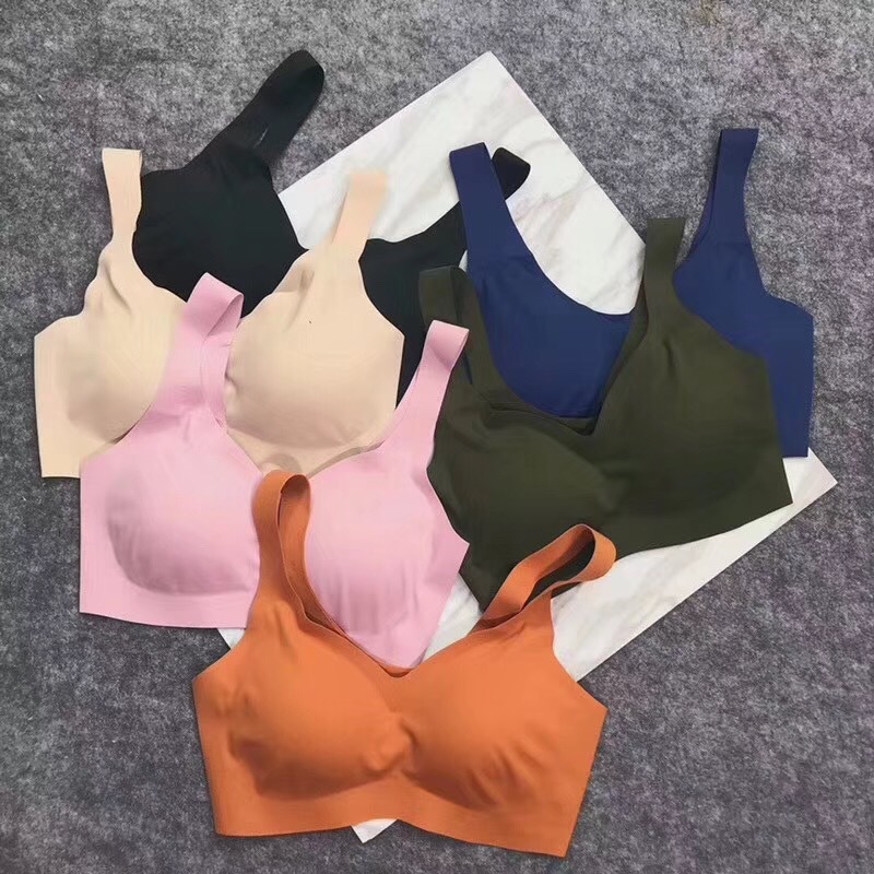 Summer explosions push-up bra Shangpin four generations of underwear seamless comfortable exercise yoga sleep girl vest