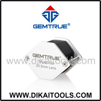 gemtrue20 5MM antique jewelry appraisal special magnifying glass metal folding handheld 15x magnifying glass