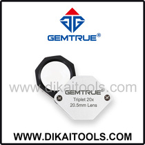 gemtrue20 5MM antique jewelry appraisal special magnifying glass metal folding handheld 20x magnifying glass