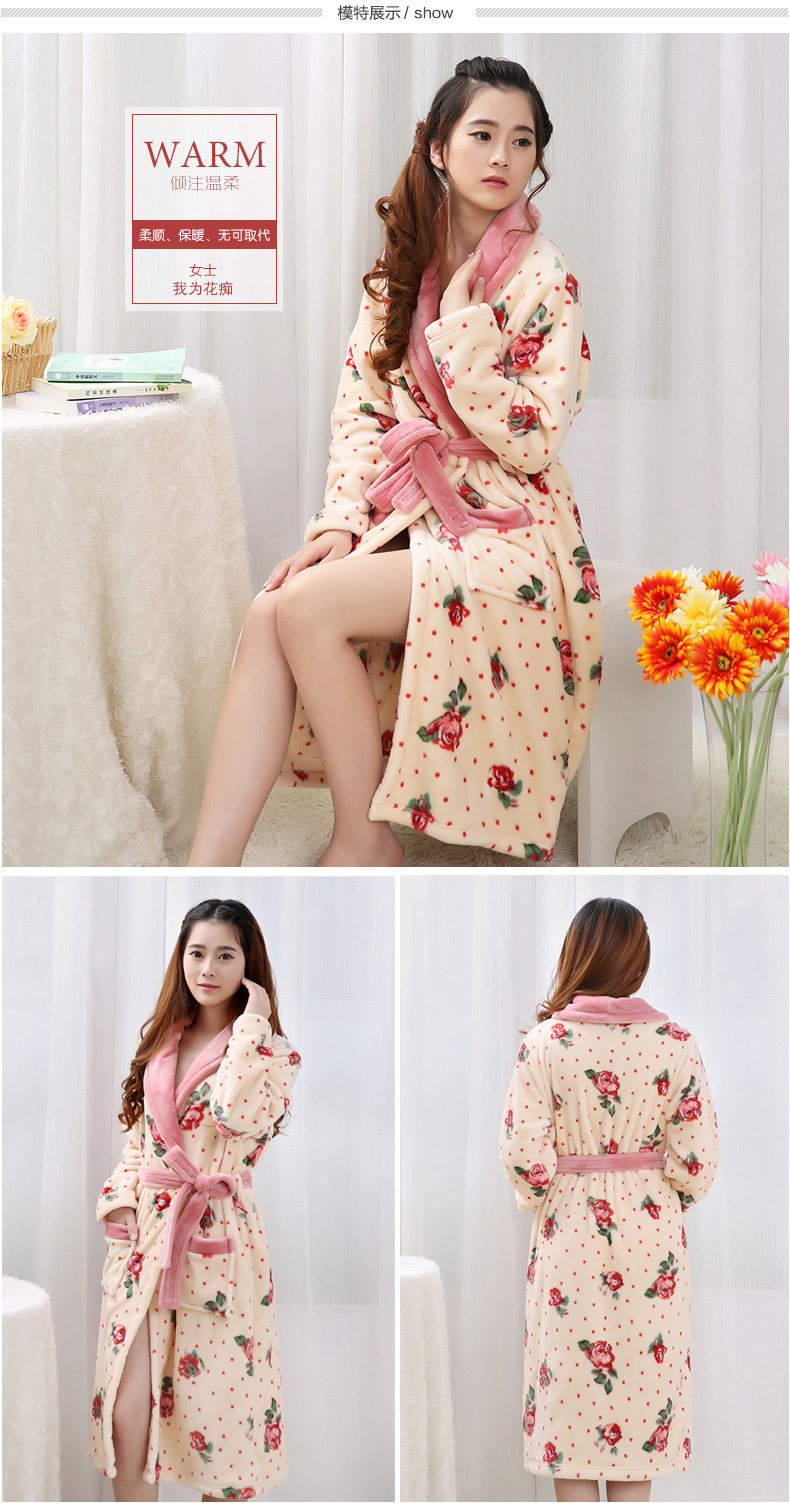 Peignoir jeunesse GEGEMY flanelle nuisette - Ref 598876 Image 24