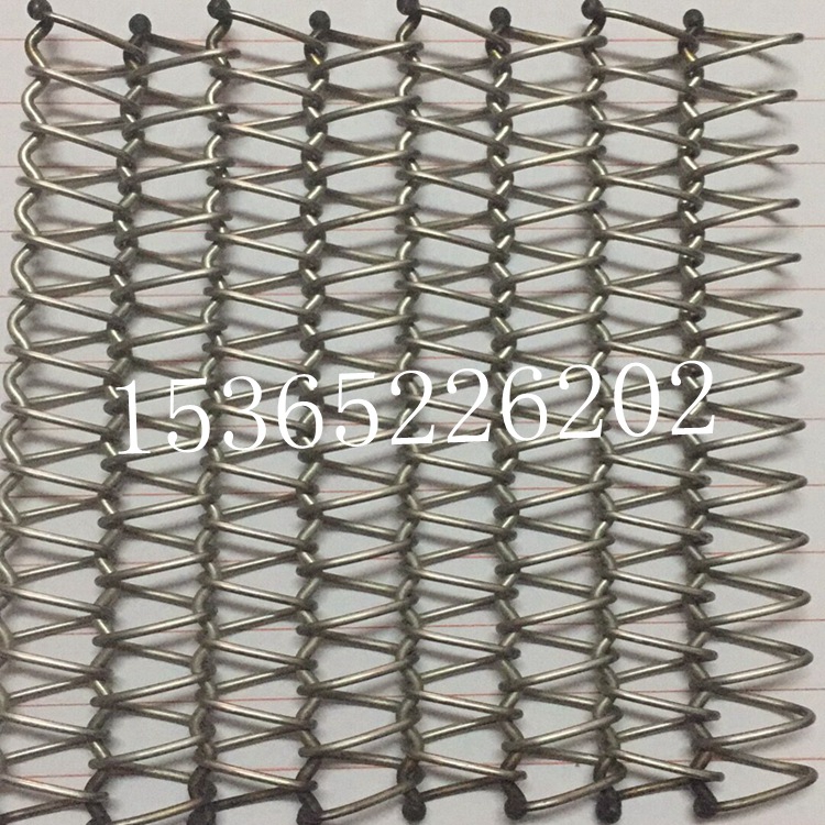 Metal mesh belt Stainless steel conveyor belt Heavy chain conveyor mesh 304 food grade acid and alkali resistant metal mesh chain