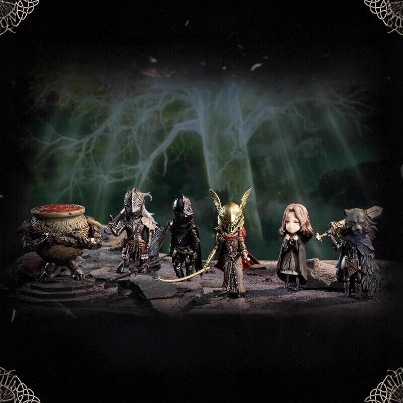 Official Elden Ring Series Blind Box Figurines, Old Man Ring Model Ornaments, Game Peripherals, Dolls, and Action Figures