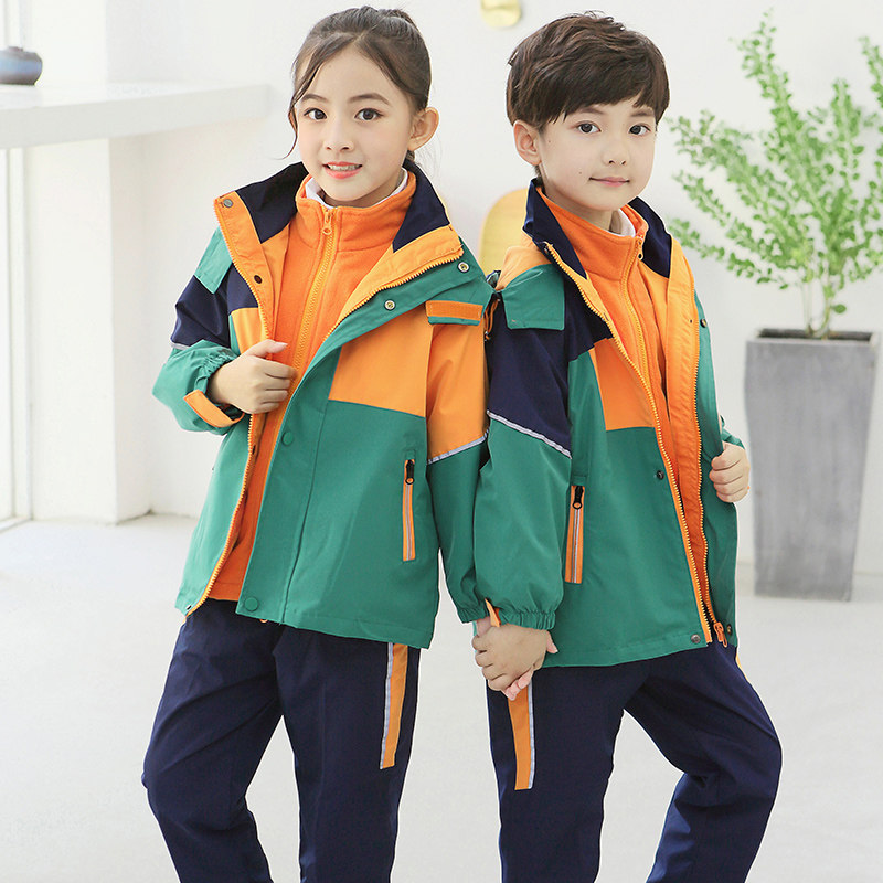 Kindergarten Garden Clothing Spring Autumn Winter Clothing New Submachine Clothes Elementary School Boys Junior High School Uniforms for men and women Children's class clothes sportswear