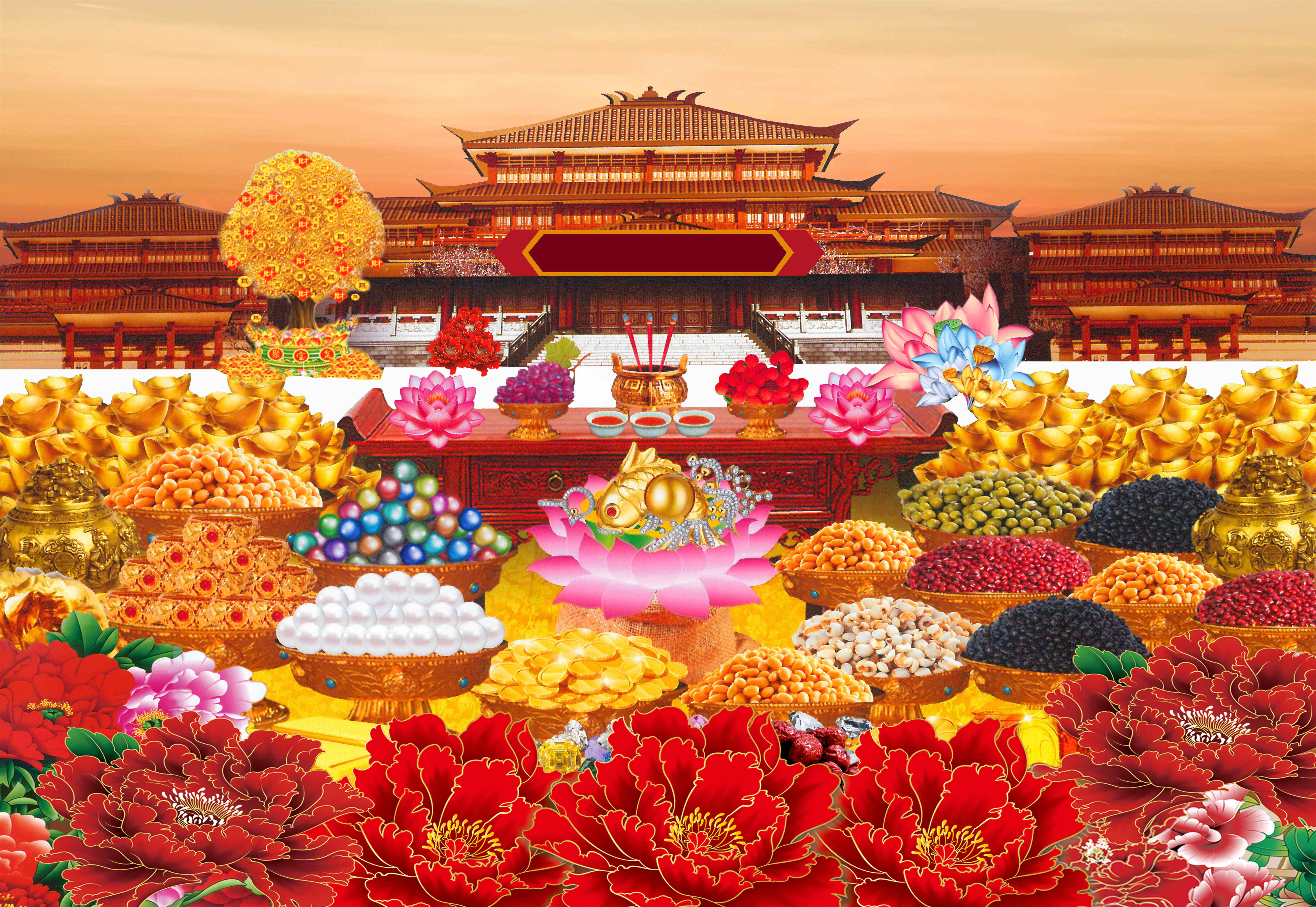 Blank Universal Edge Up The Tulian Pool Co-Portrait-Taobao