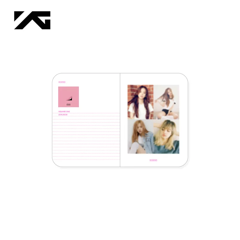 [[5THBP] BLACKPINK ПИЛЛОУ НОТЕБУК 5-омат]