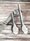Stainless steel spoon household set long handle drinking spoon flat bottom small spoon commercial canteen student eating spoon old style