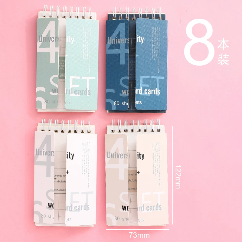 Кэй Ба-Хун Pocket портативный карманный небольшой ноутбук для студентов, свежая книга, английский
